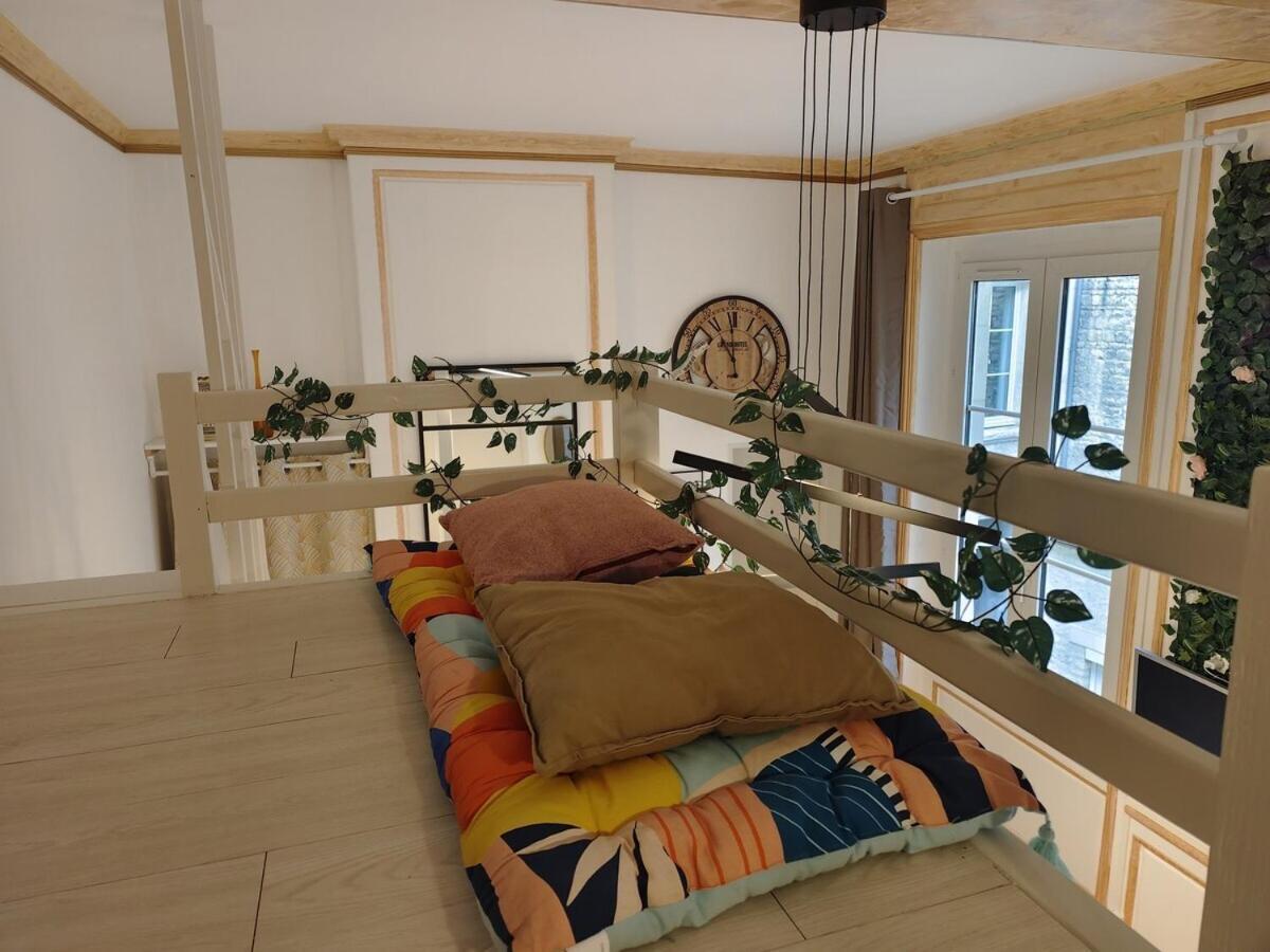 Studio Lumineux Et Fleuri Idealement Situe Leilighet Caen Eksteriør bilde